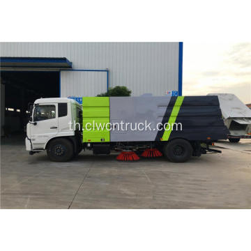 ร้อน Dongfeng สุดหรู 12cbm ถนนรถบรรทุกรถกวาดถนน